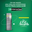 The ONE Awards “Yılın İtibarlı Araç Kiralama” Ödülü Enterprise’ın Oldu!
