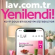 LAV E-Ticaret Sitesini Yeniledi