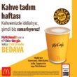 Ekim’de Kahveler Yine McDonald’s Türkiye’den!
